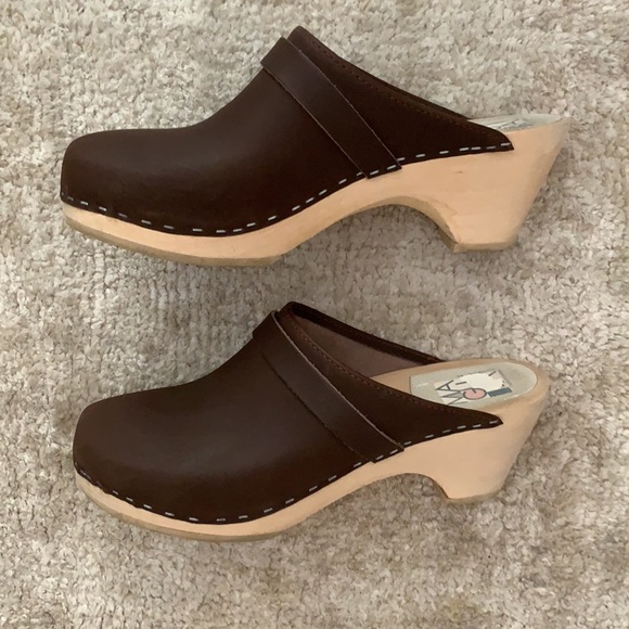 Maguba Stockholm Clog Brown Leather - Picture 3 of 7